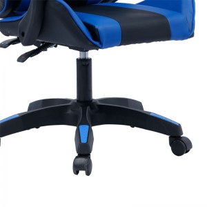 pak-275-000014-5 ΚΑΡΕΚΛΑ ΓΡΑΦΕΙΟΥ GAMING WILLIAM PAKOWORLD PU ΜΑΥΡΟ-ΜΠΛΕ