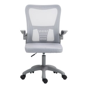 pak-275-000017-4 ΚΑΡΕΚΛΑ ΓΡΑΦΕΙΟΥ ΕΡΓΑΣΙΑΣ ANNALISE PAKOWORLD MESH ΓΚΡΙ 57X53X100ΕΚ