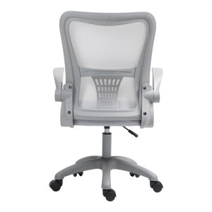 pak-275-000017-5 ΚΑΡΕΚΛΑ ΓΡΑΦΕΙΟΥ ΕΡΓΑΣΙΑΣ ANNALISE PAKOWORLD MESH ΓΚΡΙ 57X53X100ΕΚ