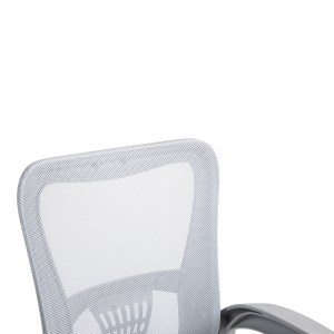 pak-275-000017-6 ΚΑΡΕΚΛΑ ΓΡΑΦΕΙΟΥ ΕΡΓΑΣΙΑΣ ANNALISE PAKOWORLD MESH ΓΚΡΙ 57X53X100ΕΚ