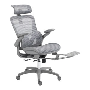 pak-275-000018-2 ΚΑΡΕΚΛΑ ΓΡΑΦΕΙΟΥ ΕΡΓΑΣΙΑΣ ZENYK PAKOWORLD MESH ΣΕ ΑΣΠΡΟΜΑΥΡΗ ΑΠΟΧΡΩΣΗ 63X70X126ΕΚ