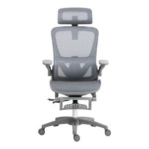 pak-275-000018-4 ΚΑΡΕΚΛΑ ΓΡΑΦΕΙΟΥ ΕΡΓΑΣΙΑΣ ZENYK PAKOWORLD MESH ΣΕ ΑΣΠΡΟΜΑΥΡΗ ΑΠΟΧΡΩΣΗ 63X70X126ΕΚ