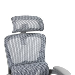 pak-275-000018-6 ΚΑΡΕΚΛΑ ΓΡΑΦΕΙΟΥ ΕΡΓΑΣΙΑΣ ZENYK PAKOWORLD MESH ΣΕ ΑΣΠΡΟΜΑΥΡΗ ΑΠΟΧΡΩΣΗ 63X70X126ΕΚ