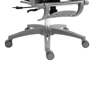 pak-275-000018-9 ΚΑΡΕΚΛΑ ΓΡΑΦΕΙΟΥ ΕΡΓΑΣΙΑΣ ZENYK PAKOWORLD MESH ΣΕ ΑΣΠΡΟΜΑΥΡΗ ΑΠΟΧΡΩΣΗ 63X70X126ΕΚ