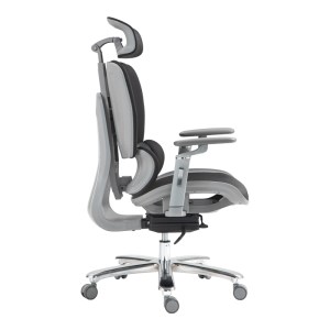 pak-275-000020-4 ΚΑΡΕΚΛΑ ΓΡΑΦΕΙΟΥ ΕΡΓΑΣΙΑΣ CHOCKY PAKOWORLD ΜΑΥΡΟ MESH 68X69X120ΕΚ