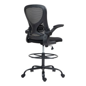 pak-275-000021-2 ΚΑΡΕΚΛΑ ΓΡΑΦΕΙΟΥ ΕΡΓΑΣΙΑΣ DERZIO PAKOWORLD ΥΦΑΣΜΑ MESH ΣΕ ΜΑΥΡΗ ΑΠΟΧΡΩΣΗ 62X53X131ΕΚ