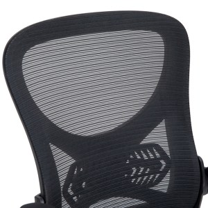 pak-275-000021-8 ΚΑΡΕΚΛΑ ΓΡΑΦΕΙΟΥ ΕΡΓΑΣΙΑΣ DERZIO PAKOWORLD ΥΦΑΣΜΑ MESH ΣΕ ΜΑΥΡΗ ΑΠΟΧΡΩΣΗ 62X53X131ΕΚ