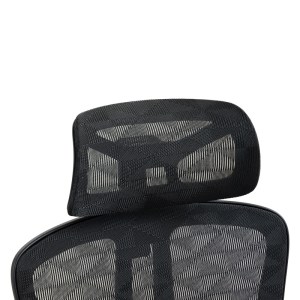 pak-275-000022-7 ΚΑΡΕΚΛΑ ΓΡΑΦΕΙΟΥ ΕΡΓΑΣΙΑΣ JEFFER PAKOWORLD MESH ΣΕ ΜΑΥΡΗ ΑΠΟΧΡΩΣΗ 67X62X115-125ΕΚ
