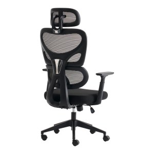 pak-275-000023-2 ΚΑΡΕΚΛΑ ΓΡΑΦΕΙΟΥ ΔΙΕΥΘΥΝΤΗ CADREY PAKOWORLD MESH ΜΑΥΡΟ 67X64X120-128ΕΚ