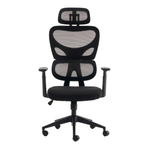pak-275-000023-4 ΚΑΡΕΚΛΑ ΓΡΑΦΕΙΟΥ ΔΙΕΥΘΥΝΤΗ CADREY PAKOWORLD MESH ΜΑΥΡΟ 67X64X120-128ΕΚ