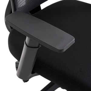 pak-275-000023-7 ΚΑΡΕΚΛΑ ΓΡΑΦΕΙΟΥ ΔΙΕΥΘΥΝΤΗ CADREY PAKOWORLD MESH ΜΑΥΡΟ 67X64X120-128ΕΚ