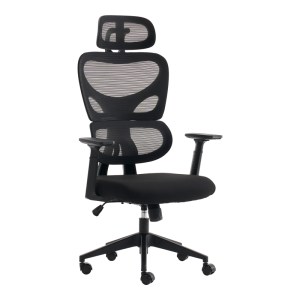 pak-275-000023 ΚΑΡΕΚΛΑ ΓΡΑΦΕΙΟΥ ΔΙΕΥΘΥΝΤΗ CADREY PAKOWORLD MESH ΜΑΥΡΟ 67X64X120-128ΕΚ