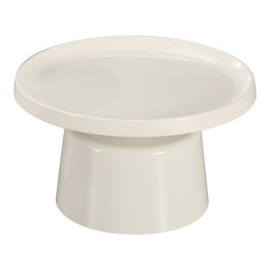pak-278-000026-1 ΤΡΑΠΕΖΙ ΣΑΛΟΝΙΟΥ GINOZE INART ΜΕΤΑΛΛΟ ΣΕ ΛΕΥΚΗ ΑΠΟΧΡΩΣΗ Φ70X38ΕΚ