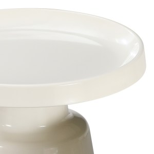 pak-278-000027-3 ΒΟΗΘΗΤΙΚΟ ΤΡΑΠΕΖΙ GINOZE PAKOWORLD ΜΕΤΑΛΛΟ ΣΕ ΛΕΥΚΗ ΑΠΟΧΡΩΣΗ Φ50X48.5ΕΚ