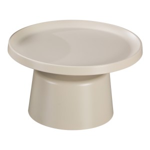 pak-278-000030-1 ΤΡΑΠΕΖΙ ΣΑΛΟΝΙΟΥ GINOZE INART ΜΕΤΑΛΛΟ ΣΕ CAPPUCCINO ΑΠΟΧΡΩΣΗ Φ70X38ΕΚ