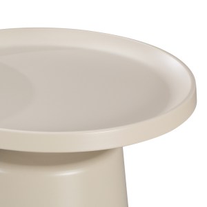 pak-278-000030-3 ΤΡΑΠΕΖΙ ΣΑΛΟΝΙΟΥ GINOZE PAKOWORLD ΜΕΤΑΛΛΟ ΣΕ CAPPUCCINO ΑΠΟΧΡΩΣΗ Φ70X38ΕΚ