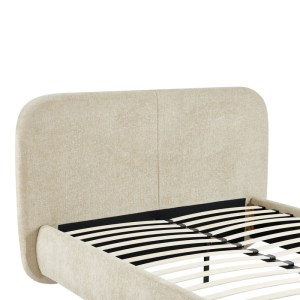 pak-279-000015-3 ΚΡΕΒΑΤΙ SALENA PAKOWORLD ΥΦΑΣΜΑ ΣΕ ΜΠΕΖ ΑΠΟΧΡΩΣΗ 160X200ΕΚ