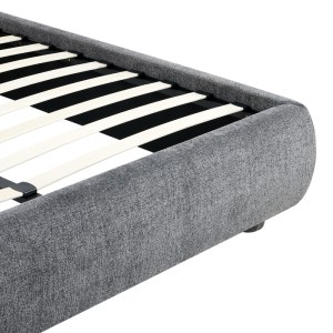 pak-279-000016-4 ΚΡΕΒΑΤΙ SALENA PAKOWORLD ΥΦΑΣΜΑ ΣΕ ΑΝΘΡΑΚΙ ΑΠΟΧΡΩΣΗ 160X200ΕΚ