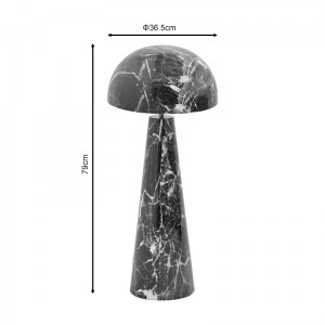pak-287-000011-2 ΦΩΤΙΣΤΙΚΟ ΔΑΠΕΔΟΥ FLOZER INART Ε27 ΜΠΛΕ ΜΑΡΜΑΡΟΥ ΜΕΤΑΛΛΟ Φ36.5X79ΕΚ