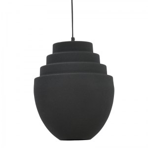 pak-287-000012-1 ΦΩΤΙΣΤΙΚΟ ΟΡΟΦΗΣ KELSY INART E27 ΜΑΥΡΟ ΜΕΤΑΛΛΟ Φ30X122ΕΚ