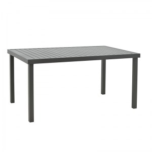 pak-288-000010-1 ΤΡΑΠΕΖΑΡΙΑ AZELIE-KLITON PAKOWORLD ΣΕΤ 7ΤΕΜ ΑΝΘΡΑΚΙ ΥΦΑΣΜΑ-ΑΝΘΡΑΚΙ ΑΛΟΥΜΙΝΙΟ 77X55X94ΕΚ