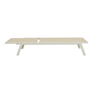 pak-288-000019-3 ΞΑΠΛΩΣΤΡΑ BOKA PAKOWORLD ΛΕΥΚΟ ΑΛΟΥΜΙΝΙΟ ΚΑΙ TEXTILENE ΣΕ ΜΠΕΖ ΑΠΟΧΡΩΣΗ 60X192X31ΕΚ