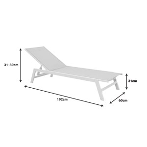 pak-288-000019-7 ΞΑΠΛΩΣΤΡΑ BOKA PAKOWORLD ΛΕΥΚΟ ΑΛΟΥΜΙΝΙΟ ΚΑΙ TEXTILENE ΣΕ ΜΠΕΖ ΑΠΟΧΡΩΣΗ 60X192X31ΕΚ