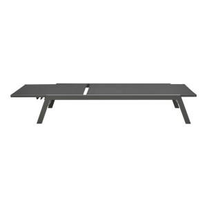 pak-288-000020-3 ΞΑΠΛΩΣΤΡΑ BOKA PAKOWORLD ΑΝΘΡΑΚΙ ΑΛΟΥΜΙΝΙΟ ΚΑΙ TEXTILENE ΣΕ ΜΑΥΡΗ ΑΠΟΧΡΩΣΗ 60X192X31ΕΚ