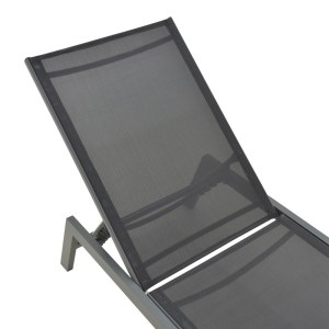 pak-288-000020-5 ΞΑΠΛΩΣΤΡΑ BOKA PAKOWORLD ΑΝΘΡΑΚΙ ΑΛΟΥΜΙΝΙΟ ΚΑΙ TEXTILENE ΣΕ ΜΑΥΡΗ ΑΠΟΧΡΩΣΗ 60X192X31ΕΚ