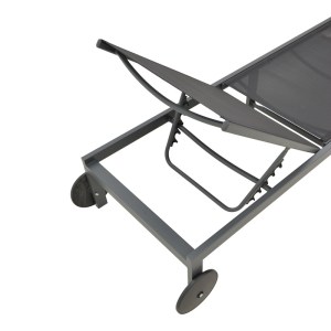 pak-288-000022-6 ΞΑΠΛΩΣΤΡΑ MAILO PAKOWORLD ΑΝΘΡΑΚΙ ΑΛΟΥΜΙΝΙΟ ΚΑΙ TEXTILENE ΣΕ ΜΑΥΡΗ ΑΠΟΧΡΩΣΗ 71X206X30ΕΚ