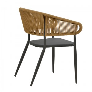 pak-291-000003-1 ΠΟΛΥΘΡΟΝΑ ΚΗΠΟΥ RAVEN PAKOWORLD ΣΤΟΙΒΑΖΟΜΕΝΗ RATTAN ΜΠΕΖ-ΑΝΘΡΑΚΙ 57X62X78ΕΚ