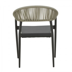 pak-291-000007-4 ΠΟΛΥΘΡΟΝΑ ΚΗΠΟΥ ELATION PAKOWORLD ΣΤΟΙΒΑΖΟΜΕΝΗ RATTAN-ΑΛΟΥΜΙΝΟ ΑΝΘΡΑΚΙ 57X56X78ΕΚ