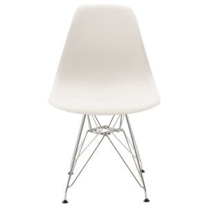 pak-292-000013-3 ΚΑΡΕΚΛΑ ADELLE PAKOWORLD PP ΛΕΥΚΟ-INOX ΠΟΔΙ 46X55X81ΕΚ