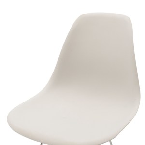pak-292-000013-4 ΚΑΡΕΚΛΑ ADELLE PAKOWORLD PP ΛΕΥΚΟ-INOX ΠΟΔΙ 46X55X81ΕΚ