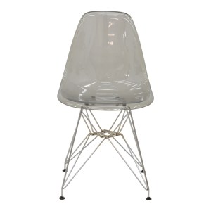 pak-292-000015-3 ΚΑΡΕΚΛΑ ADELLE PAKOWORLD PP ΔΙΑΦΑΝΟ ΓΚΡΙ-INOX ΠΟΔΙ 46X55X81ΕΚ