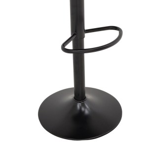 pak-292-000020-8 ΣΚΑΜΠΟ ΜΠΑΡ REMINA PAKOWORLD ΠΤΥΣΣΟΜΕΝΟ ΜΑΥΡΟ PU-ΒΑΣΗ ΜΑΥΡΟ ΜΕΤΑΛΛΟ 44X44X112ΕΚ