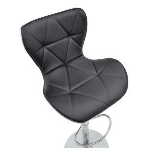 pak-292-000023-6 ΣΚΑΜΠΟ ΜΠΑΡ JORINE PAKOWORLD ΠΤΥΣΣΟΜΕΝΟ ΜΑΥΡΟ PU-ΒΑΣΗ ΧΡΩΜΙΟΥ 53X44X114ΕΚ