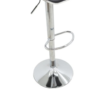 pak-292-000023-7 ΣΚΑΜΠΟ ΜΠΑΡ JORINE PAKOWORLD ΠΤΥΣΣΟΜΕΝΟ ΜΑΥΡΟ PU-ΒΑΣΗ ΧΡΩΜΙΟΥ 53X44X114ΕΚ