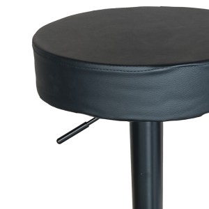 pak-292-000028-1 ΣΚΑΜΠΟ ΜΠΑΡ DIANORS PAKOWORLD ΠΤΥΣΣΟΜΕΝΟ PU ΜΑΥΡΟ-ΒΑΣΗ ΜΑΥΡΟ ΜΕΤΑΛΛΟ 38X38X75ΕΚ