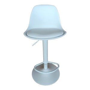pak-292-000041-2 ΣΚΑΜΠΟ ΜΠΑΡ LOUSER PAKOWORLD ΠΤΥΣΣΟΜΕΝΟ ΛΕΥΚΟ PP ΜΕ ΜΑΞΙΛΑΡΙ-ΒΑΣΗ ΛΕΥΚΟ ΜΕΤΑΛΛΟ 44X46X114ΕΚ