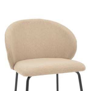 pak-292-000043-5 ΚΑΡΕΚΛΑ OLYMPIAN PAKOWORLD ΥΦΑΣΜΑ ΣΕ ΜΠΕΖ ΑΠΟΧΡΩΣΗ ΜΕ ΜΑΥΡΟ ΜΕΤΑΛΛΙΚΟ ΠΟΔΙ 50X55X83ΕΚ
