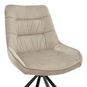 pak-292-000049-5 ΚΑΡΕΚΛΑ WORI PAKOWORLD ΜΠΕΖ ΒΕΛΟΥΔΟ-ΠΟΔΙ ΜΑΥΡΟ ΜΕΤΑΛΛΟ 48X56X82ΕΚ