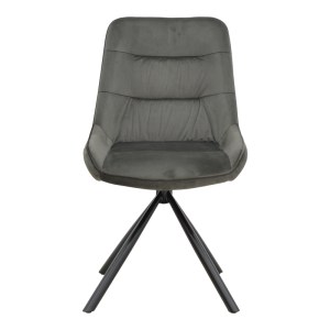 pak-292-000050-3 ΚΑΡΕΚΛΑ WORI PAKOWORLD ΑΝΘΡΑΚΙ ΒΕΛΟΥΔΟ-ΠΟΔΙ ΜΑΥΡΟ ΜΕΤΑΛΛΟ 48X56X82ΕΚ