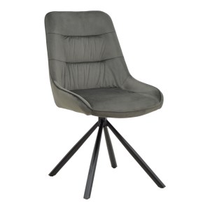 pak-292-000050 ΚΑΡΕΚΛΑ WORI PAKOWORLD ΑΝΘΡΑΚΙ ΒΕΛΟΥΔΟ-ΠΟΔΙ ΜΑΥΡΟ ΜΕΤΑΛΛΟ 48X56X82ΕΚ
