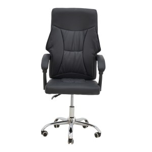 pak-292-000054-3 ΚΑΡΕΚΛΑ ΓΡΑΦΕΙΟΥ ΔΙΕΥΘΥΝΤΗ GLORIN PAKOWORLD ΜΑΥΡΟ PU 60X68X128ΕΚ