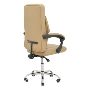 pak-292-000055-1 ΚΑΡΕΚΛΑ ΓΡΑΦΕΙΟΥ ΔΙΕΥΘΥΝΤΗ GLORIN PAKOWORLD ΜΠΕΖ PU 60X68X128ΕΚ