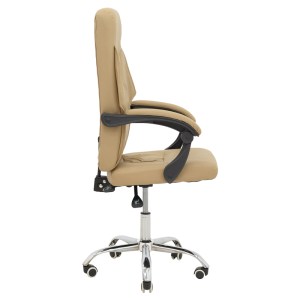 pak-292-000055-2 ΚΑΡΕΚΛΑ ΓΡΑΦΕΙΟΥ ΔΙΕΥΘΥΝΤΗ GLORIN PAKOWORLD ΜΠΕΖ PU 60X68X128ΕΚ