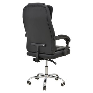 pak-292-000056-1 ΚΑΡΕΚΛΑ ΓΡΑΦΕΙΟΥ ΔΙΕΥΘΥΝΤΗ TORONSI PAKOWORLD ΜΑΥΡΟ PU 60X68X128ΕΚ