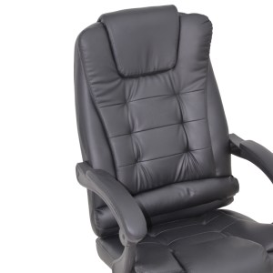 pak-292-000056-5 ΚΑΡΕΚΛΑ ΓΡΑΦΕΙΟΥ ΔΙΕΥΘΥΝΤΗ TORONSI PAKOWORLD ΜΑΥΡΟ PU 60X68X128ΕΚ