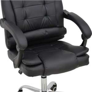 pak-292-000056-6 ΚΑΡΕΚΛΑ ΓΡΑΦΕΙΟΥ ΔΙΕΥΘΥΝΤΗ TORONSI PAKOWORLD ΜΑΥΡΟ PU 60X68X128ΕΚ